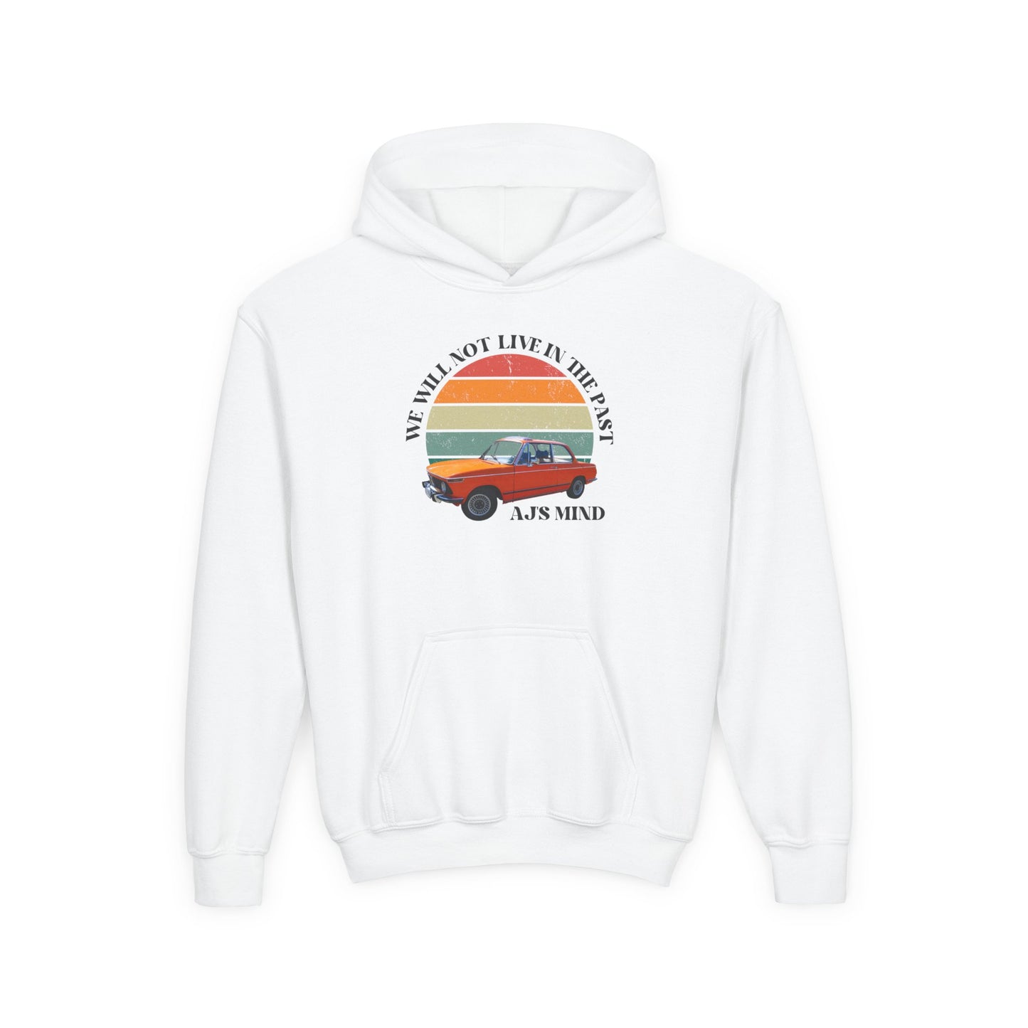 AJ’S Mind – "Old School Car (We Will Not Live In The Past)" Teen Hoodie